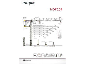 Башенный кран POTAIN