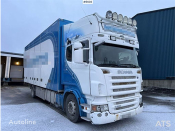 Грузовик с закрытым кузовом SCANIA R 420