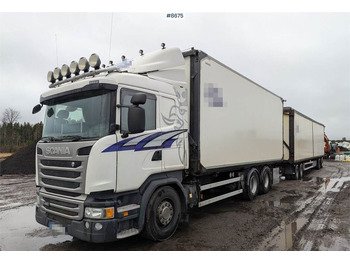 Грузовик с закрытым кузовом SCANIA R 490