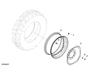 Колесный диск JOHN DEERE