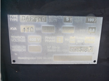 Электрогенератор SDMO DAP 110 kVa: фото 4