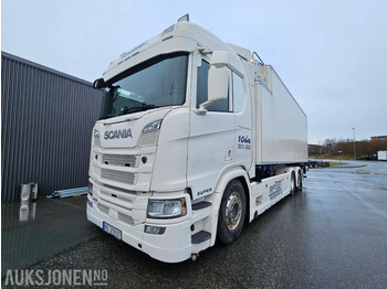 Грузовик с закрытым кузовом SCANIA R 450