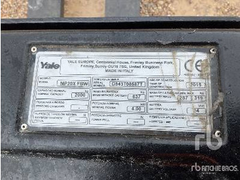 Тележка YALE MP20X FBW Electric: фото 5