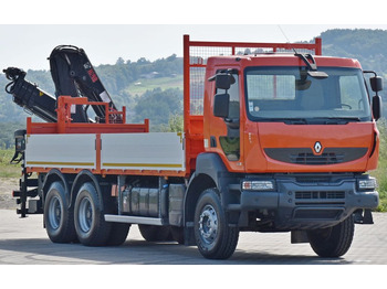 Автоманипулятор, Грузовик бортовой/ Платформа Renault KERAX 380 * HIAB 144 B-3 HIDUO*FUNK *6x4: фото 3