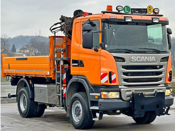 Самосвал, Автоманипулятор Scania G360 Kipper 4,10m *PK 11002 B + FUNK *4x4: фото 3