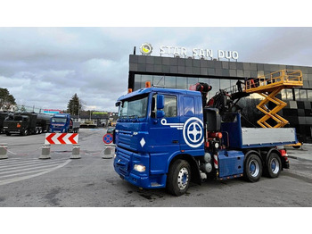 Автоманипулятор, Грузовик бортовой/ Платформа DAF XF 6x4 FASSI 450 Euro 5 FLY JIB WINDE: фото 4