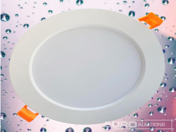 Строительное оборудование Unused 40 x 12w Round LED panel waterproof IP44 - 4000K (neutral white). - 1020 lm - AC220-240V 50/60Hz - 30.000 u - SMD LED - Including LED driver - dim. 156 mm x 26.6 mm - Installation diameter 115: фото 4