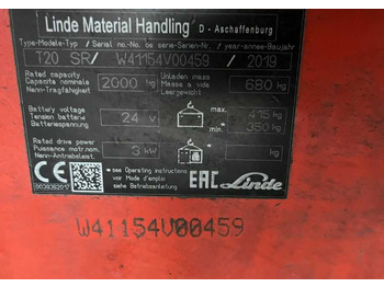 Тележка LINDE T20