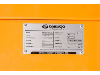 Новый Электрогенератор Daewoo DAGFS-15: фото 4