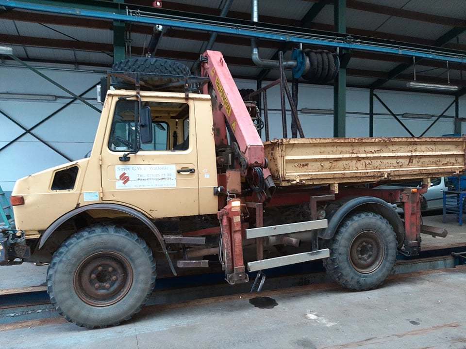 Коммунальная/ Специальная техника, Грузовик бортовой/ Платформа Mercedes Unimog U1250: фото 6