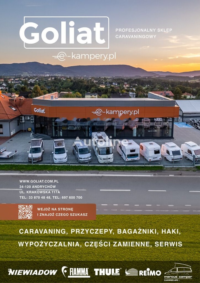 Новый Прицеп дача Niewiadów NT-SPRINT sandwich caravan kemping: фото 6