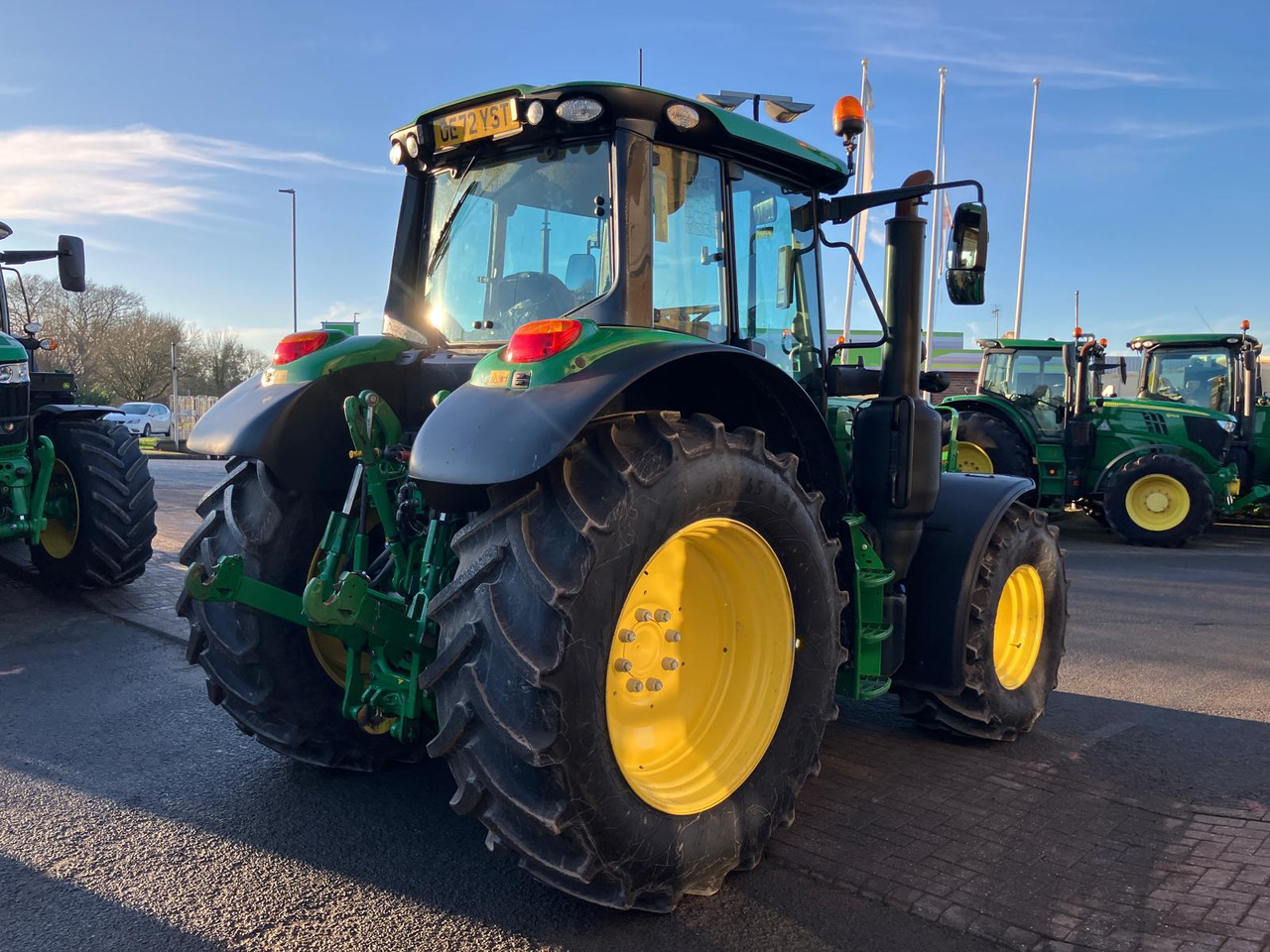 Трактор John Deere 6140M + 623M Loader: фото 6