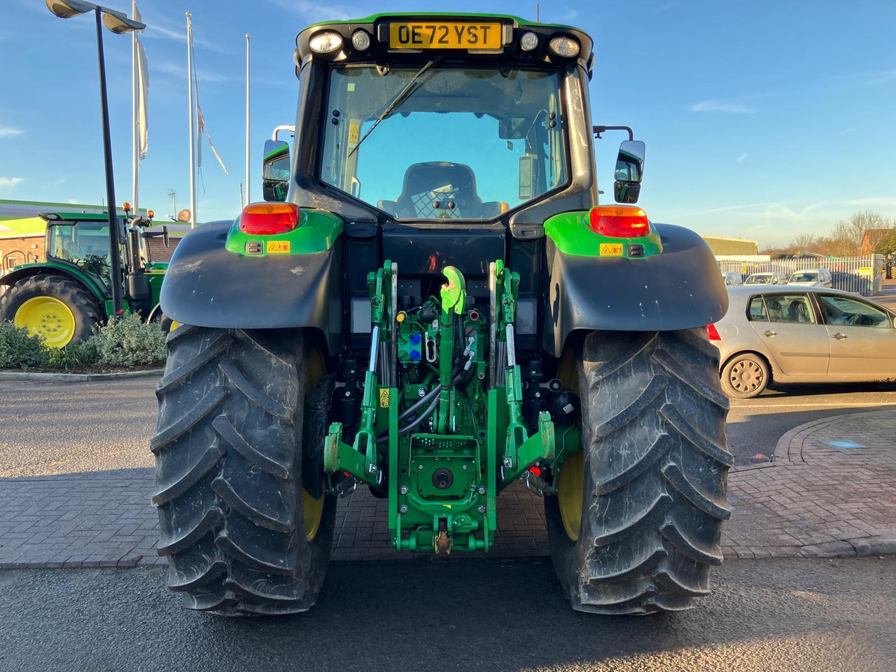 Трактор John Deere 6140M + 623M Loader: фото 7