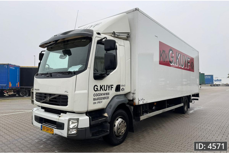 Грузовик с закрытым кузовом Volvo FL 6 240 Day Cab, Euro 5, / Automatic / Tail lift: фото 1