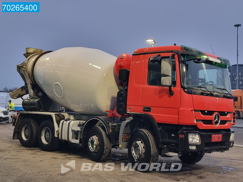 Автобетоносмеситель Mercedes-Benz Actros 3541 8X4 Big-Axle Steelsuspension 9m3 Mixer Euro 5: фото 13