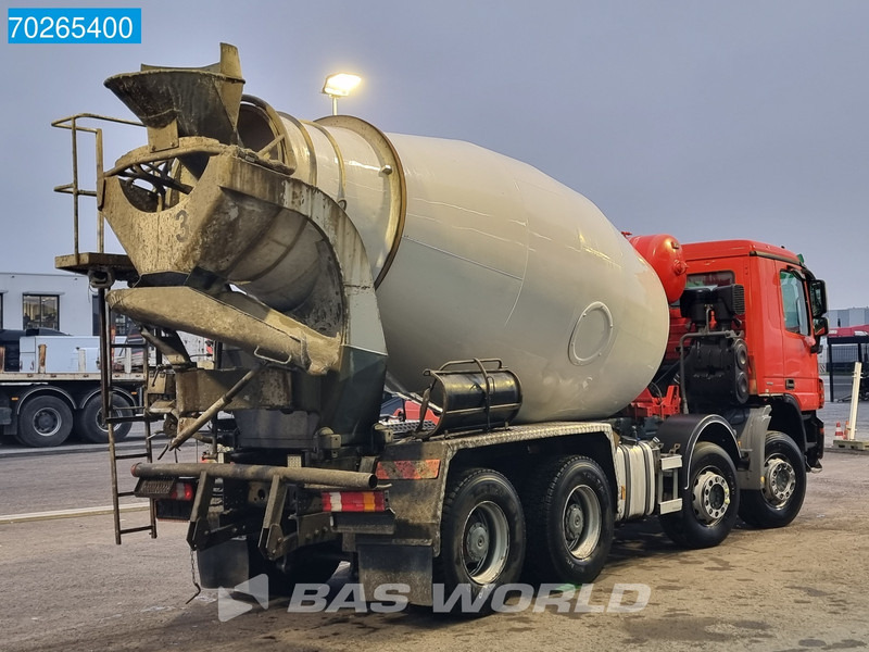 Автобетоносмеситель Mercedes-Benz Actros 3541 8X4 Big-Axle Steelsuspension 9m3 Mixer Euro 5: фото 17