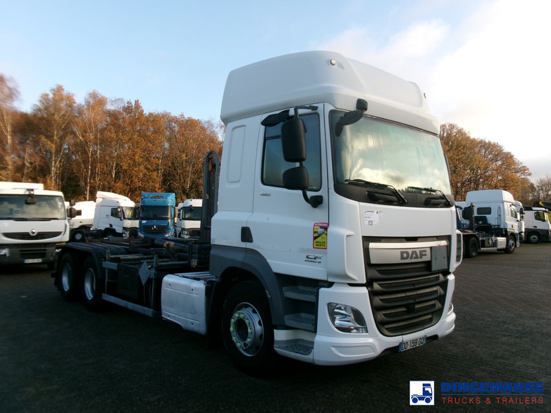 Крюковой мультилифт DAF CF 460 6x2 Euro 6 Hyva container hook 20 t: фото 6