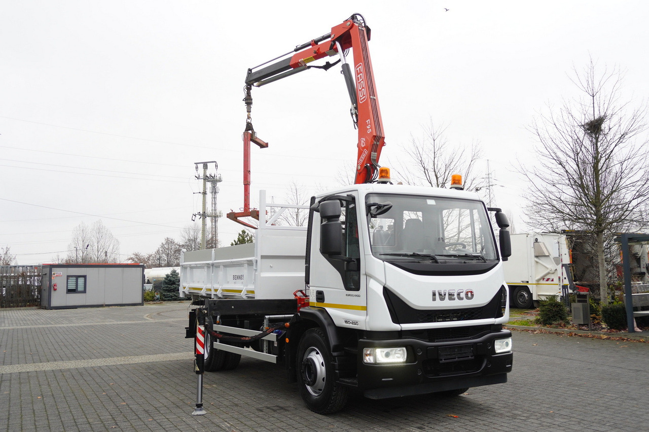 IVECO Eurocargo 160-250 E6/ Fassi crane / 3-sided tipper / mileage 47 thousand. km ! в лизинг IVECO Eurocargo 160-250 E6/ Fassi crane / 3-sided tipper / mileage 47 thousand. km !: фото 16