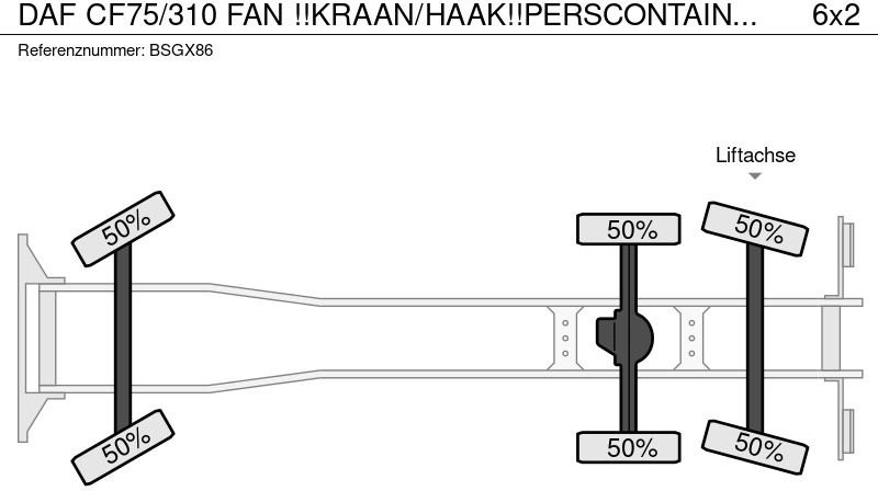 DAF CF75/310 FAN !!KRAAN/HAAK!!PERSCONTAINER!!HIGH PRESURRE CLEANING!!HOGEDRUK REINIGING!!HOCH DRUCK WASHEN SYSTEM!!REINIGING!GEJO B в лизинг DAF CF75/310 FAN !!KRAAN/HAAK!!PERSCONTAINER!!HIGH PRESURRE CLEANING!!HOGEDRUK REINIGING!!HOCH DRUCK WASHEN SYSTEM!!REINIGING!GEJO B: фото 19