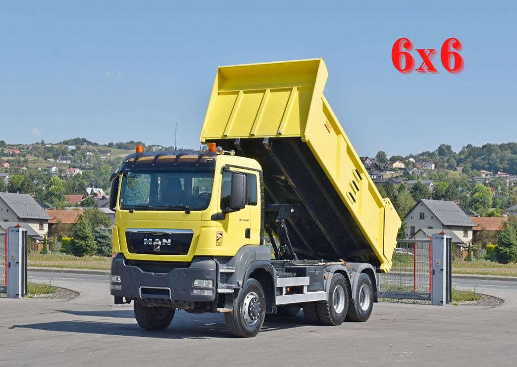 Автоманипулятор, Самосвал MAN TGS 33.480 * KIPPER 5,20 m * 6x6 * TOPZUSTAND: фото 1