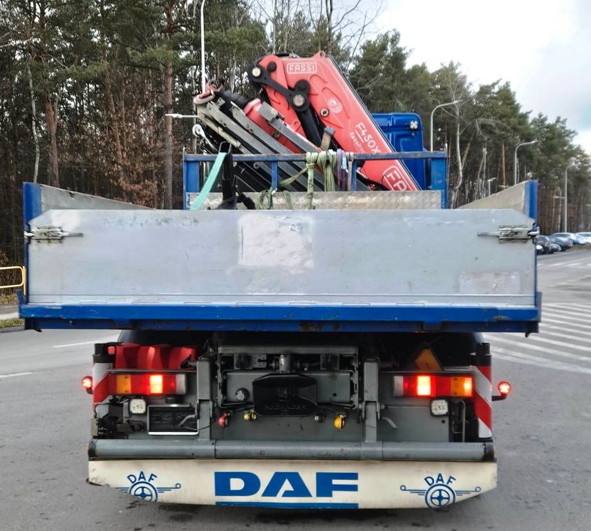 Автоманипулятор, Грузовик бортовой/ Платформа DAF XF 6x4 FASSI 450 Euro 5 FLY JIB WINDE: фото 9