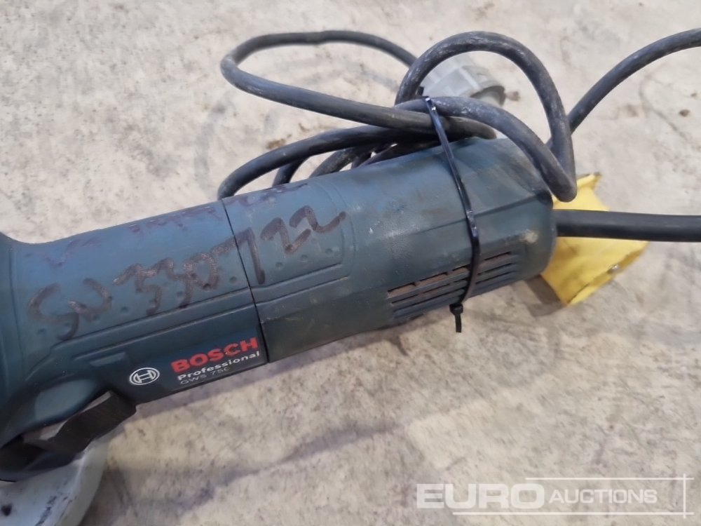 Строительное оборудование Bosch GWS750 115mm 110 Volt Angle Grinder: фото 11