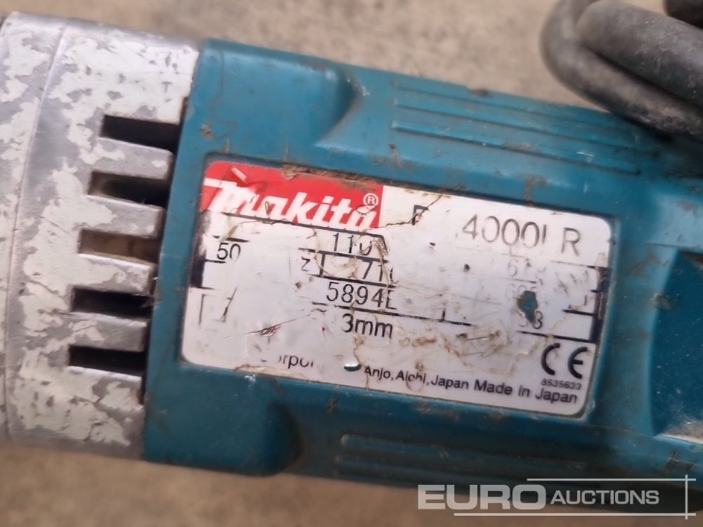 Строительное оборудование Makita 110 Volt Angle Drill: фото 14