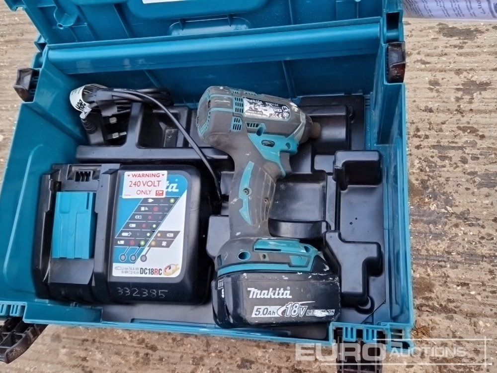 Строительное оборудование Makita 110Volt Impact Gun, 110Volt Hammer Drill, Battery Impact Gun (2 of), Battery Hammer Drill, Spectra Laser Level: фото 23